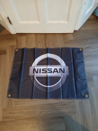 Nissan flagge banner garage - banner,