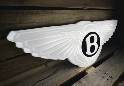 Bentley leuchtschild garage - leuchtschild,