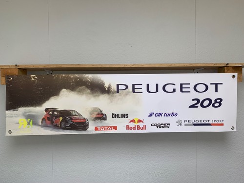 Peugeot 208 banner rallye auto - peugeot,