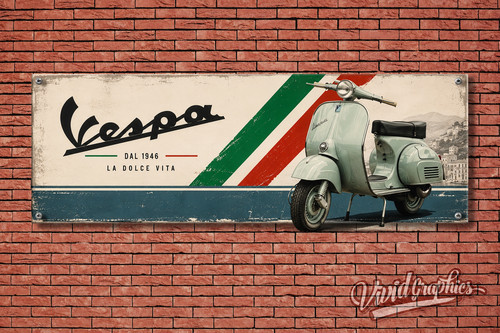 Vespa garage werkstatt - garage,